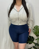 Mayra Biker Shorts (Blue Depth)