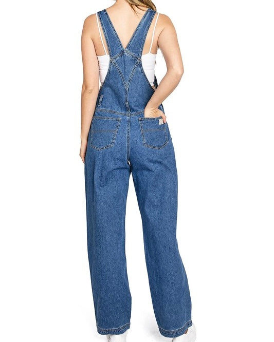 Bailey Overalls (Medium Denim)
