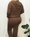 Kaylie Pant Set (Cocoa)