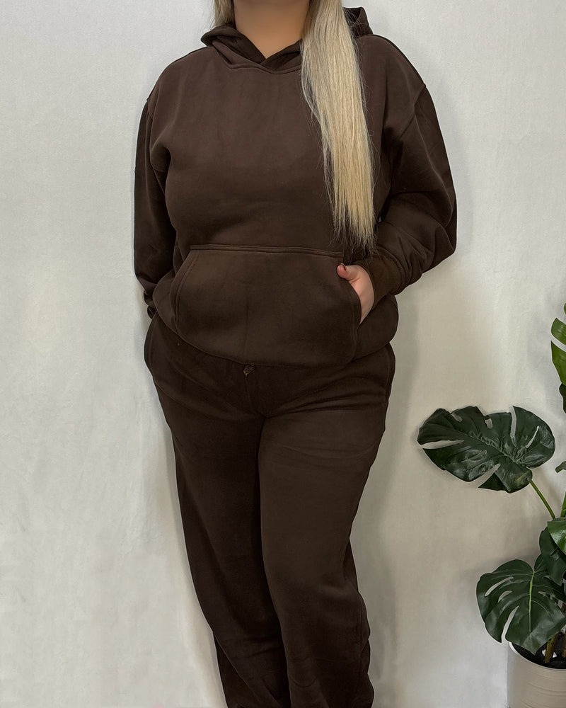 Alina Sweatpants (Dark Brown)