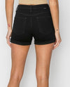 Hannah Denim Shorts (Black)