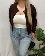 Ivanna Cardigan (Brown)