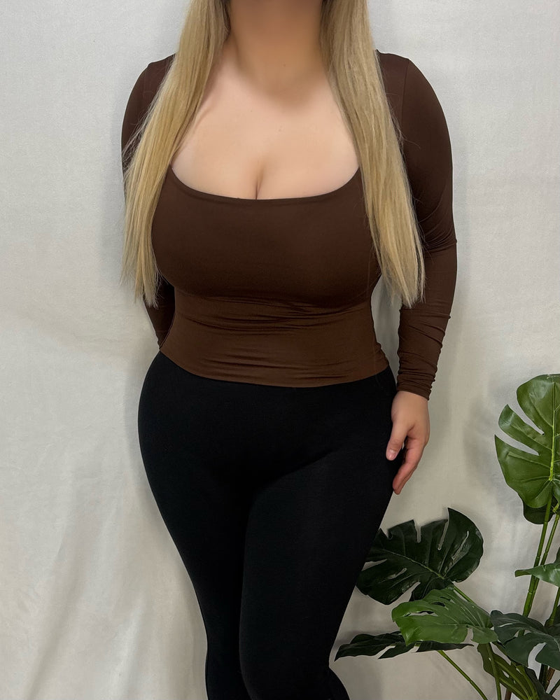 Karla Top (Brown)