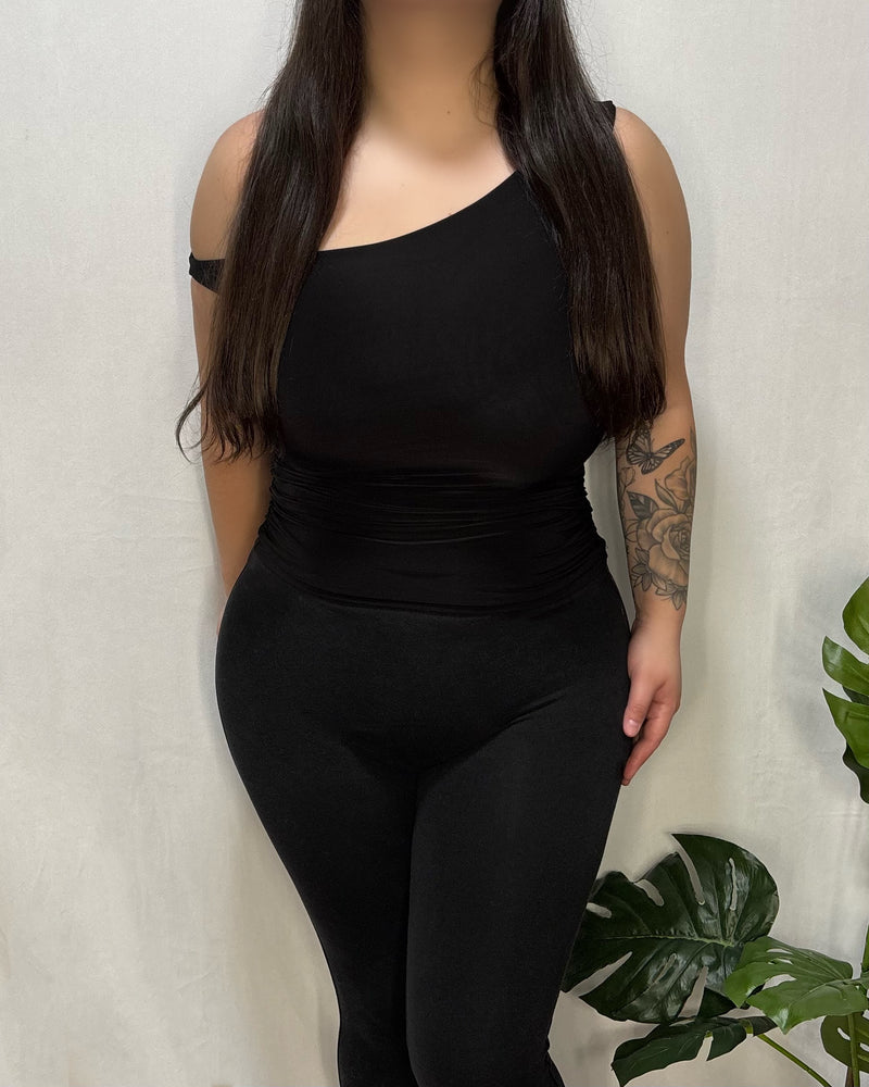 Stacy Off Shoulder Top (Black)