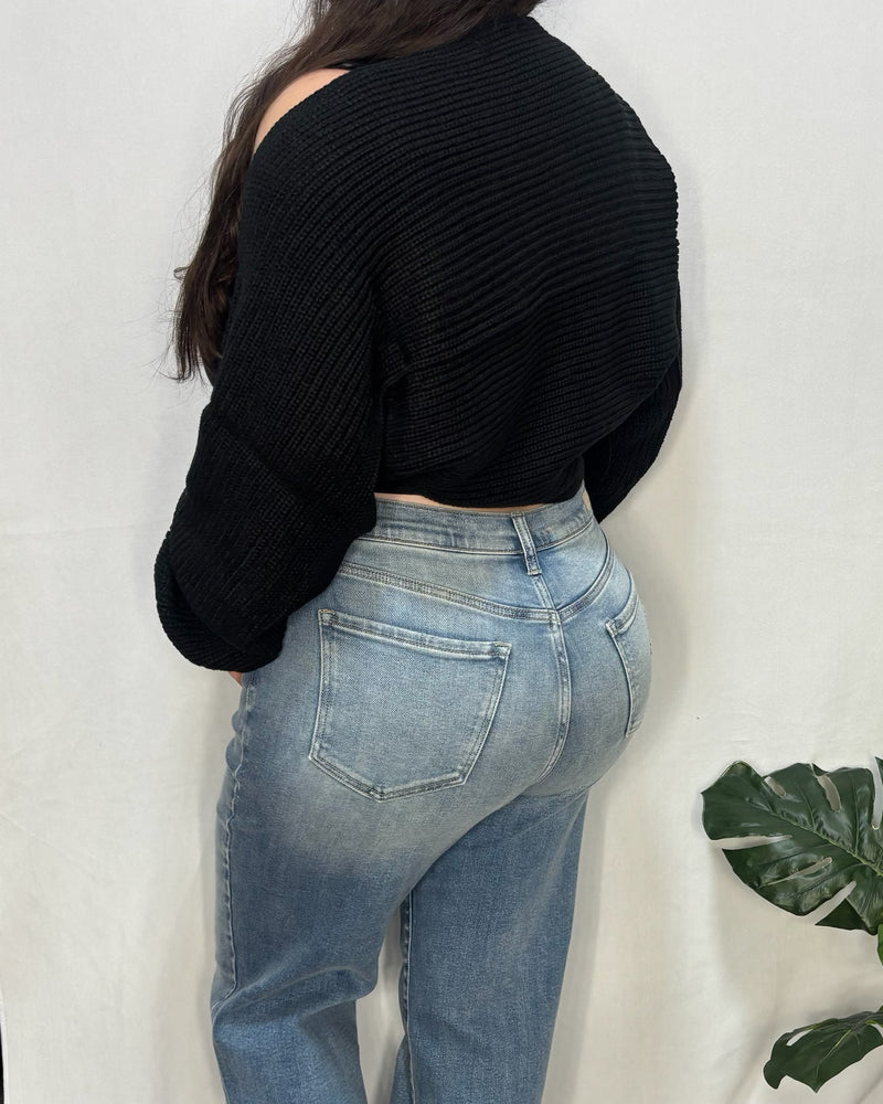 Ana Knit Bolero (Black)