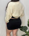 Ana Knit Bolero (Ivory)