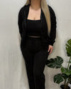 Kaylie Pant Set (Black)