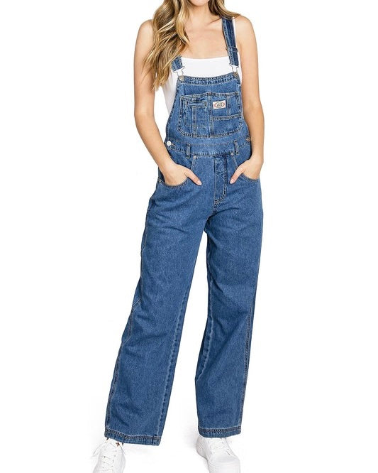 Bailey Overalls (Medium Denim)