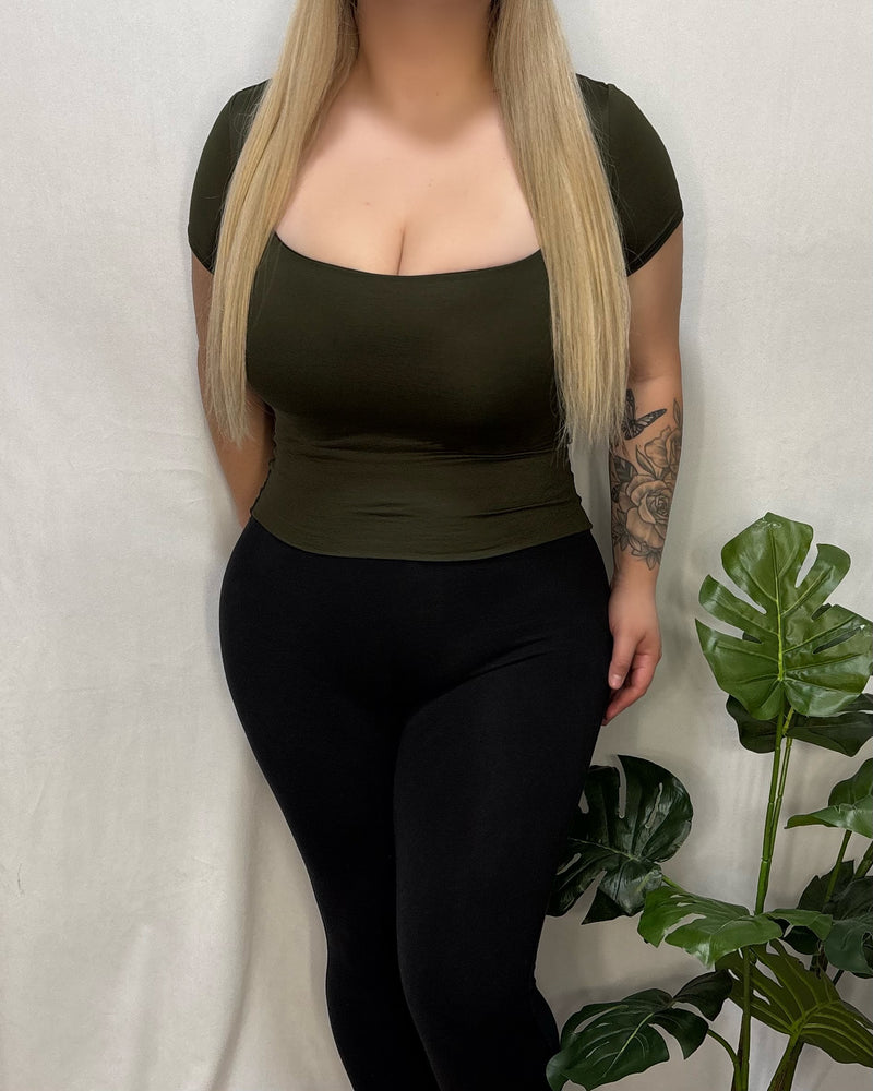 Karina Top (Olive)