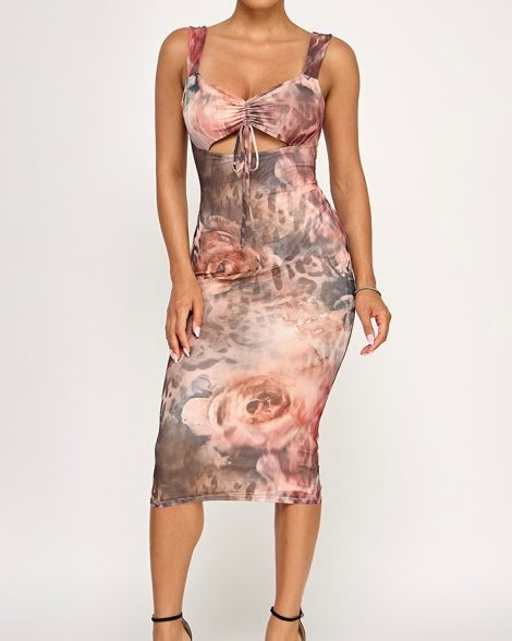 Daniela Dress (Brown)