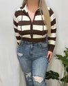 Jenny Sweater (Mocha/Ivory)