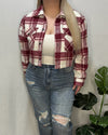 Katie Flannel (Burgundy)