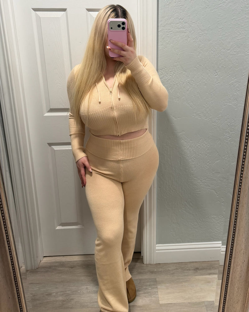 Ale Sweater Set (Khaki)