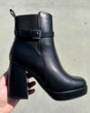 Nicole Ankle Boots (Black)