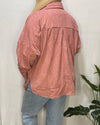 Alli Oversized Corduroy Shirt (Mauve)