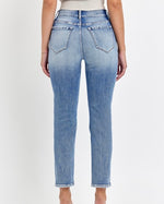 Jordan High Rise Mom Jeans (Medium Denim)