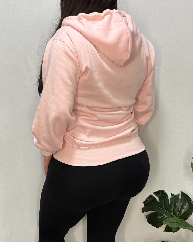 Karen Oversized Hoodie (Baby Pink)