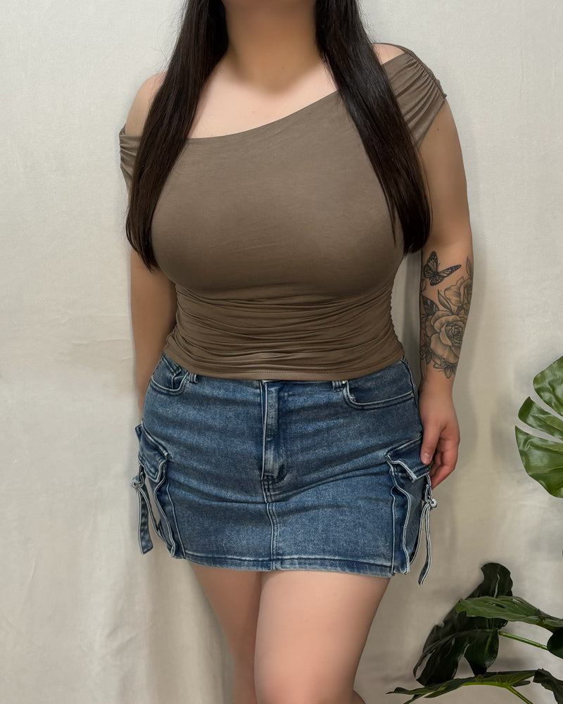 Cierra Top (Mocha)