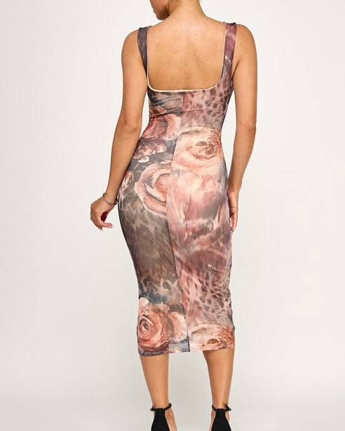 Daniela Dress (Brown)