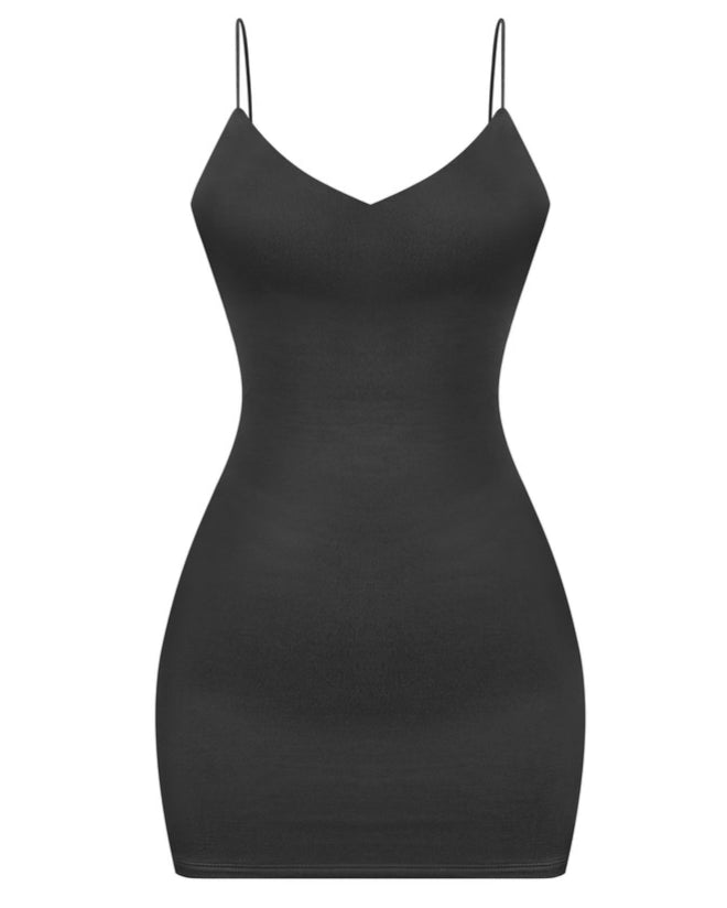 Samantha Cami Dress (Black)