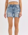 Sadie Shorts (Medium Denim)