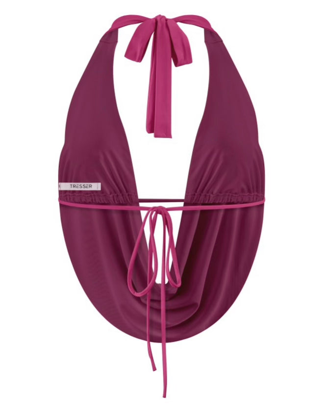 Mari Halter Top (Magenta)