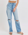 Noah High Rise Dad Jeans (Light Denim)