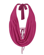 Mari Halter Top (Magenta)