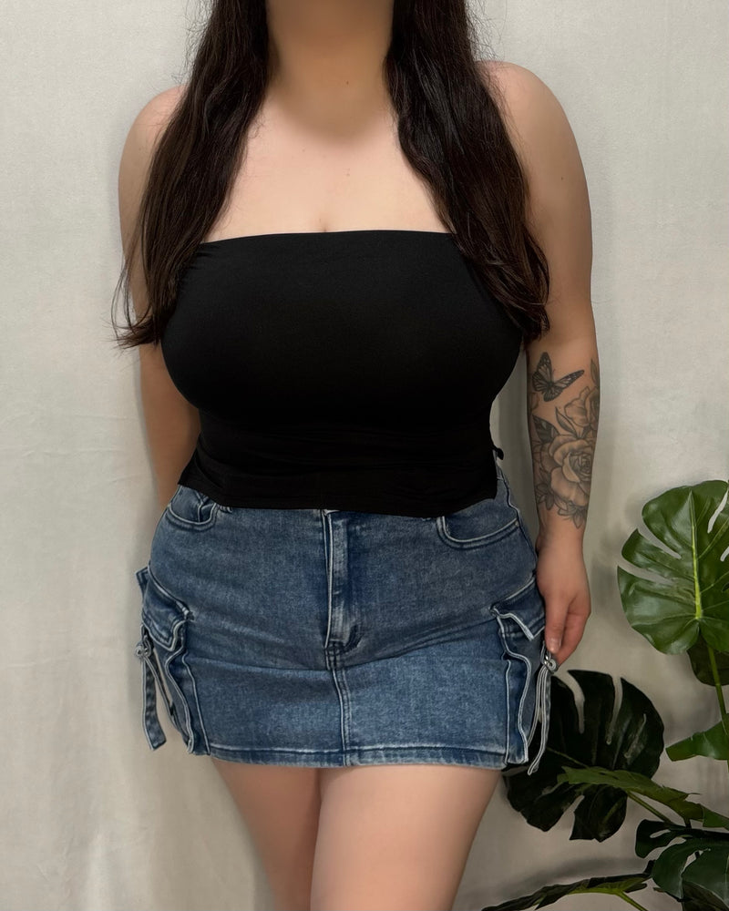 Jimena Tube Top (Black)
