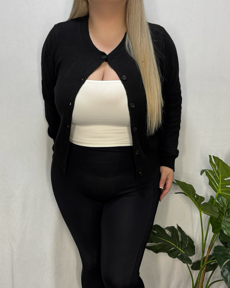 Ivanna Cardigan (Black)