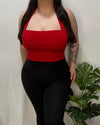 Alondra Halter Top (Red)