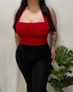 Alondra Halter Top (Red)