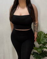 Clarissa Halter Top (Black)