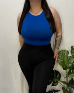 Celeste Tank Bodysuit (Royal Blue)