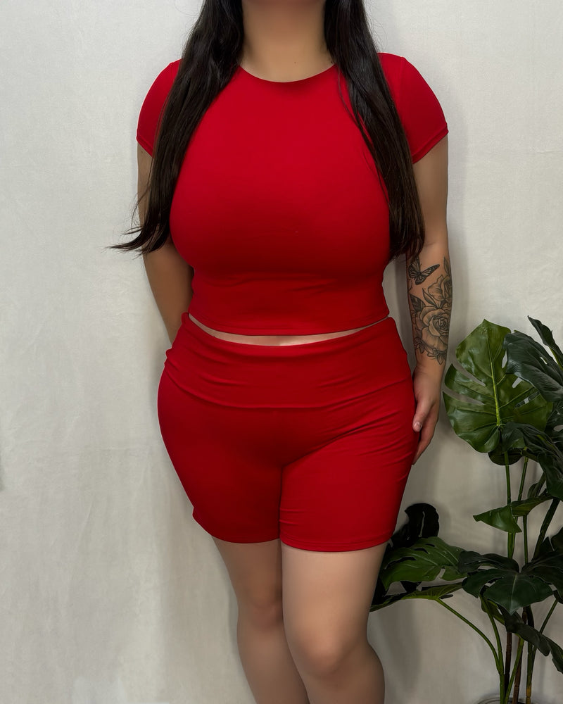 Bianca 3 Piece Set (Red)