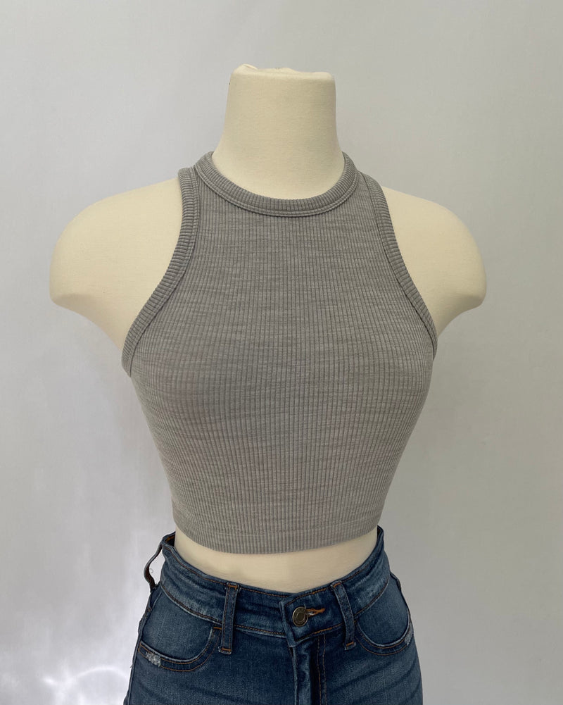 Penelope Tank Top (H. Grey)