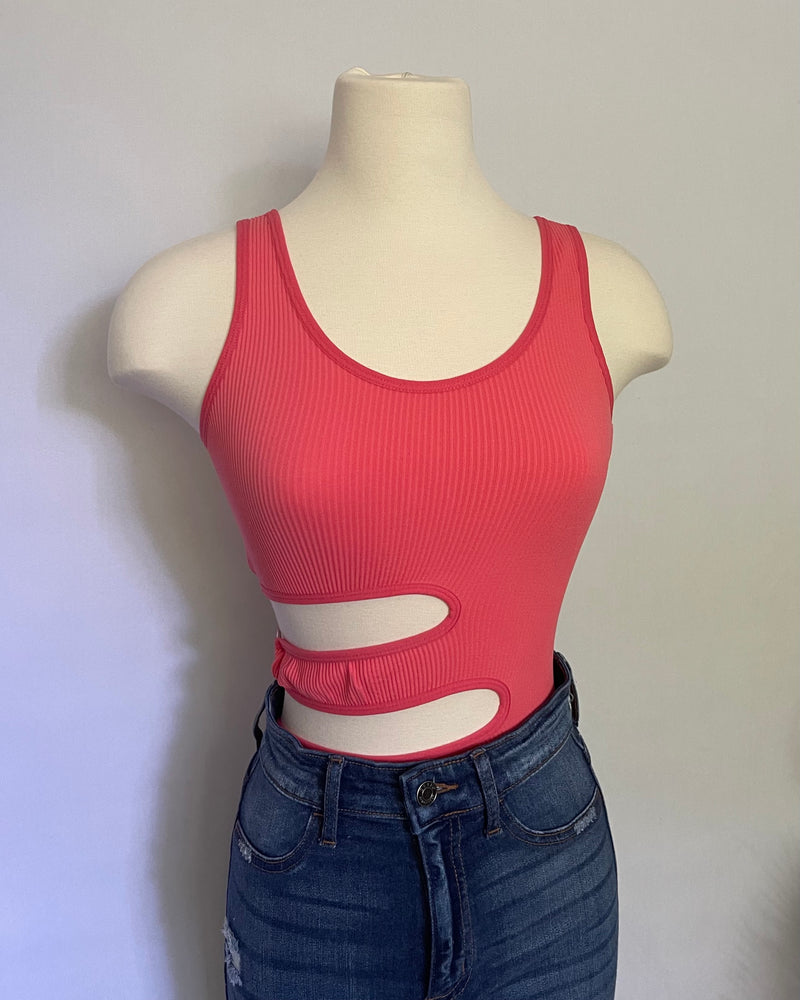 Gabby Bodysuit (Coral)