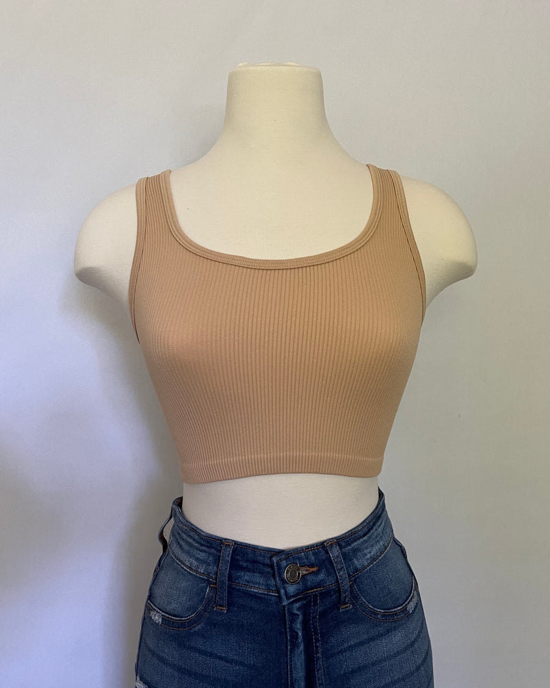 Lyla Tank Top (Taupe)