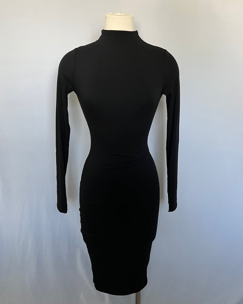 Christine Midi Dress (Black)