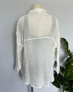 Emely Button Down Shirt (Off White)