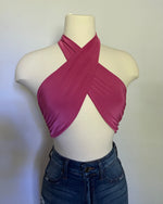 Audrey Top (Fuchsia)