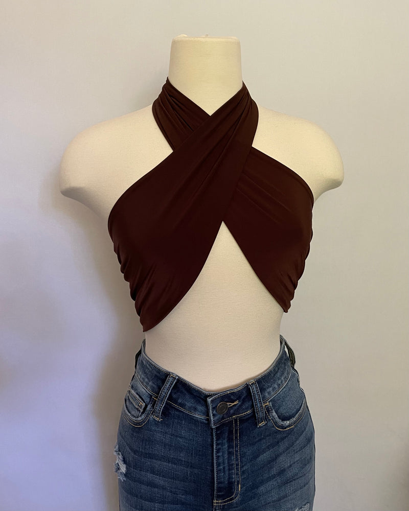 Audrey Top (Brown)